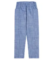 [Bonpoint] Bonpoint Tiche cotton twill pants Y 12 blue