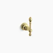 Kohler K-6821-PB IV Georges Brass Polished Brass Towel Robe Hook Bathroom, New