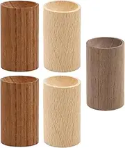 Passive Diffuser, 5PCS 2x1.2 Inch Wood Diffuser, Reusable Passive Oil, Portable Diffusers for Essential Oils, Home Office Car