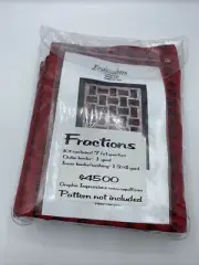 Fractions Pieced Quilt Kit Kari Nichols Mountainpeek Creations Throw 53.5"x69.5”