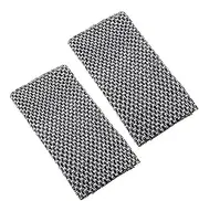 LeoLeozz Exfoliate Shower Towel,3X Beauty Washcloth | Exfoliate Washcloth Scrubber Back Scrubber Bath Wash Cloth Korean Beauty Washcloth for Body (Black and White)