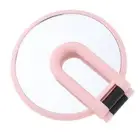 Portable Double-Sided Round Handheld Magnifying Makeup Mirror, 2X 3X 15X