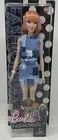 Barbie Fashionistas Asian Doll # 60 Patchwork Denim Orange Hair New