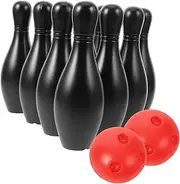 HOMOBABE Mini Bowling Toys for Children Family Fun and Girls Indoor Outdoor Sports Toys