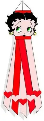 Betty Boop Hanging Windsock Size (9" x 58") Betty Boop Windsock..9.. TG 28024