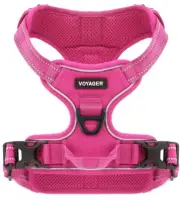 NWT~ Voyager Size Small Dog Dual Harness No Pull Green Black 3M Reflective soft