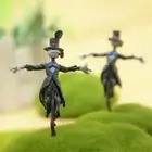 2pcs Howl's Moving Castle Scarecrow DIY Garden Decoration Mini Figure Model