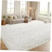 9x12 Oversized Faux Fur Area Rug for Living Room Bedroom, Super Soft & Fluffy