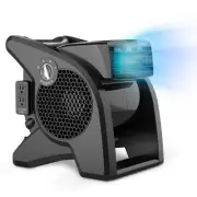15” Professional Utility Fan for Job Site, 375 CFM, Pivoting High Velocity Bl...