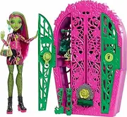 Monster High Skulltimate Secrets Doll and Accessories, Garden Mysteries Venus McFlytrap with Magical Wardrobe and Over 19 Tea Party Surprises Such As Fashion, HYT75