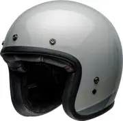 Bell Custom 500 Apex, open face helmet , color: Silver/Light Grey/Grey , size: XL