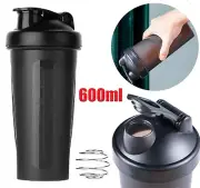 Protein Shaker Bottle GYM Supplements Drink Blender Shaker Ball Sports Bottle