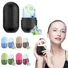 Ice Roller for Face and Eye, Reusable Silicone Ice Facial Roller Ice Holder