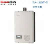 在飛比找蝦皮購物優惠-Rinnai林內熱水器 RUA-1623WF-DX 強制排氣