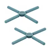Grand Designs Foldaway Trivets - Green Set of 2