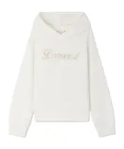 Bonpoint Tita Pocket Embroidered Sweatshirt 8Y,12,6Y,14Y,6,12Y,10Y White