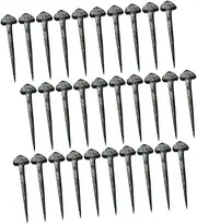 Long-Lasting Iron Horseshoe Nails 50pcs Pack Hoof Nails Horseshoe Tools Fixators Practical Horse Care