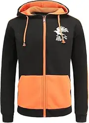[HOLRAN] Haikyuu Karasuno Volleyball Hinata Shyouyou Sports Jacket Jersey (Small)