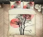 3D Sun Tree A012 Bed Pillowcases Quilt Duvet Cover Boris Draschoff Zoe