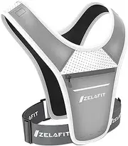 [ZelaFit] Running Vest | Chest Phone Holder | Reflective Gear for Runners | Unisex Running Accessories