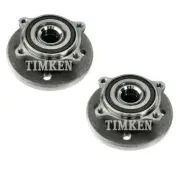 Timken Set of 2 Front Wheel Bearing and Hub Assemblies For Mini Cooper FWD (for: Mini)