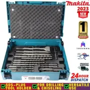 17 PIECE SDS-PLUS MAKITA DRILL BIT & CHISEL KIT + SYSTAINER NEW MAKPAC CASE HOLD