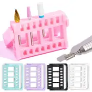 Nail Drill Bits Stand Display Rack