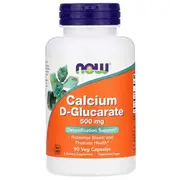 Now Foods Calcium D-Glucarate 500mg 90 Veg Capsules