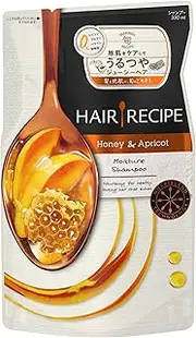 Hair Recipes Honey Apricot Enrich Moisture Recipes Shampoo Single Refill, 330ml (x1)