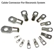 Battery Tinned Copper Cable Lugs Crimp Ring Terminals Electrical Wire Connectors