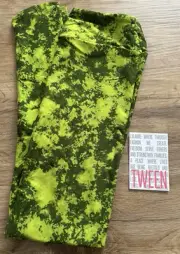 NEW RELEASE Lularoe Leggings Size Tween Beautiful Green Tie Dye Print New