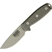 ESEE -3P Modified Pommel Blades & Micarta Handles with OD Green Sheath, Desert