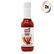 2x Bottles Badia Chili Pepper Hot Sauce | 5.2oz | MSG Free! | Fast Shipping!