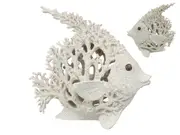 27cm Coral Fish Ocean Decor - Coastal Themed Home Accent