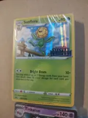 Pokemon TCG | Silver Tempest - Sunflora Prerelease Promo Deck Sealed!