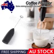 Electric Milk Coffee Foamer Frother Egg Whisk Mixer Blender Kitchen Tool OZ