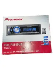 RARE PIONEER DEH-P6900UB CD PLAYER w/ BLUETOOTH ADAPTER W REMOTE OLD SCHOOL