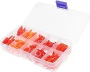 DOITOOL 1 Box Plastic Snowman Nose Christmas for Crafts Snowman Kit Description Xmas Holiday Decoration Small Snowman Nose Snowman Mini Snowman Decorating Orange