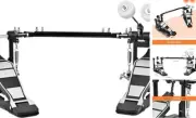 Double Bass Drum Pedals Double Drum Pedal for Drum Set Kit and Electronic