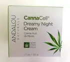 Andalou Naturals - CannaCell Dreamy Night Cream - 1.7 oz / 50 g.