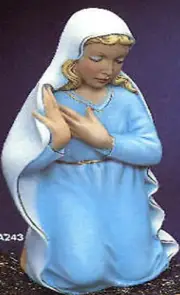 Ceramic Bisque~~Ready to Paint ~~ LRG Mary Yard Nativity piece 17" tall