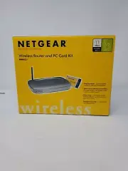 Netgear WGB521 802.11g Wireless Networking Kit NEW W/ PC Card Bundle NIB