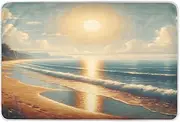 Ocean Sunset Orange Bed Pads Washable, Washable Incontinence Bed Pads, Bed Pads for Incontinence Washable