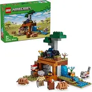 LEGO Minecraft The Armadillo Mine Expedition Toy for 8+ Year Old Boys & Girls, with Cave Spider and Wolf Animal Figures, Kids Toy Building Set for Gaming Role Play, Desk Toy for Gamers 21269