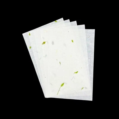 60 Sheets A4 Mulberry Paper, Handmade Origami Paper Natural Fiber Rice Paper