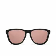 Unisex Sunglasses Hawkers one Black Rose Gold Polarised 54 Mm