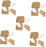TEHAUX 300 Sets Blank Wedding Cards Envelopes Set Paper Invitations with Matching Cards