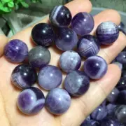 15pcs NATURAL Dream Amethyst Crystal ball sphere Gem Stone reiki healing 13-15mm