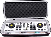 LTGEM DJ Controller Case for Hercules DJControl Mix - Hard Storage Travel Protective Carrying Bag