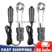 2PC Car Immersion Hot Water Boiler Heater Element Coffee Tea Baby Bottle Heating